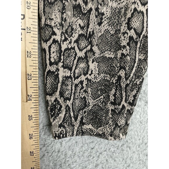 Spanx Women’s Small Jean-ish Ankle Leggings Taupe Snake Skin Tummy Control - Picture 10 of 11